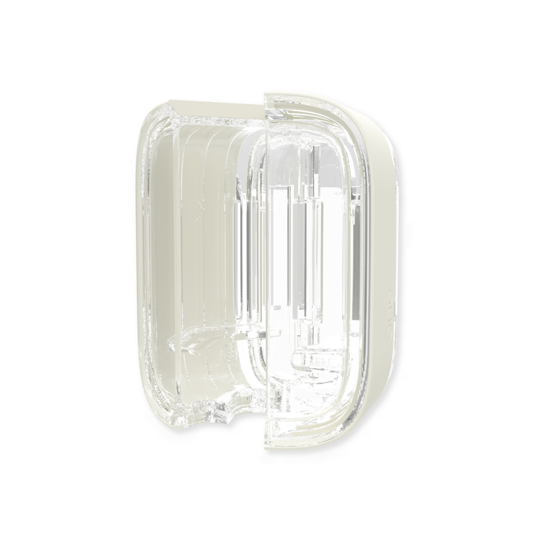 ORBI Minimalist Toothbrush Cover | Pepper White